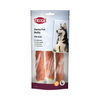 Snack masticabile cane, Trixie Chewing Rolls anatra, snack per denti cane, spuntino naturale cane, bastoncini masticabili per cani, snack senza glutine cane, Trixie Denta Fun, premi salutari cane, snack per pulizia dentale cane, pelle bovina cane snack