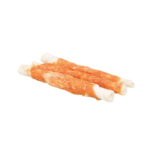 Snack dentale per cani, snack al pollo per cani, Trixie Chewing Rolls Pollo, spuntino naturale cane, snack cane senza glutine, snack alto contenuto proteico cane, Trixie Denta Fun recensioni, bastoncini per pulizia denti cane, masticativi naturali cane, premi salutari per cani