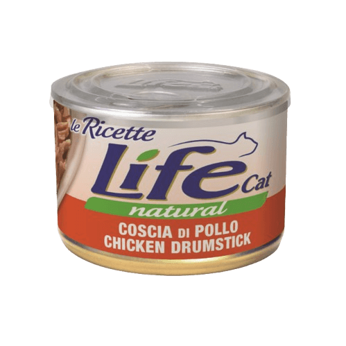 Life - Lattine Natural Tonno Umido per Gatti Adulti 150g