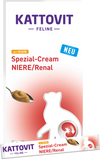 Kattovit - Snack in Crema per Gatti con problemi ai Reni Feline Diet RENAL CREAM 6x15g