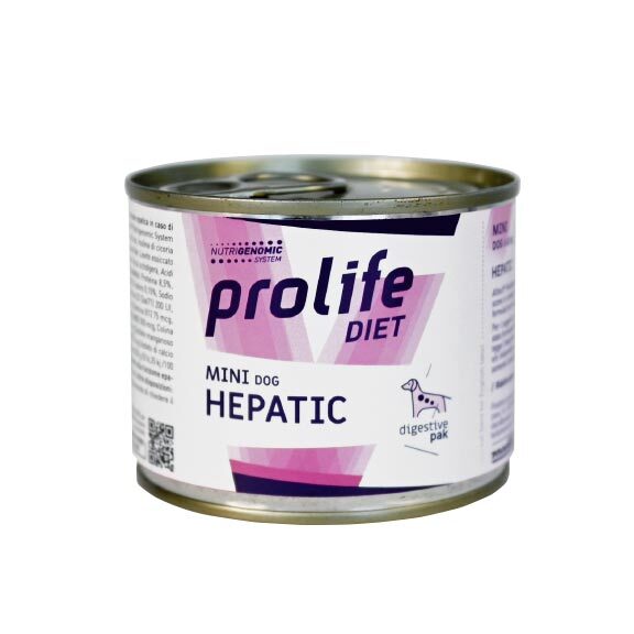 Prolife - Umido per Cani con Insufficienza Epatica Cronica Hepatic Mini 200g