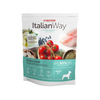 Italianway crocchette, crocchette trota mirtilli piccolo cane, crocchette grain-free light, ItalianWay Hypoallergenic Ideal Weight, cibo ipoallergenico mini cane, crocchette per sovrappeso cane, alimento pesce per cani sensibili, crocchette weight control small breed