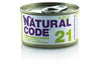 Natural Code - Lattine di Umido Complementare Naturale in Gelatina per Gatti Adulti Jelly 85gr