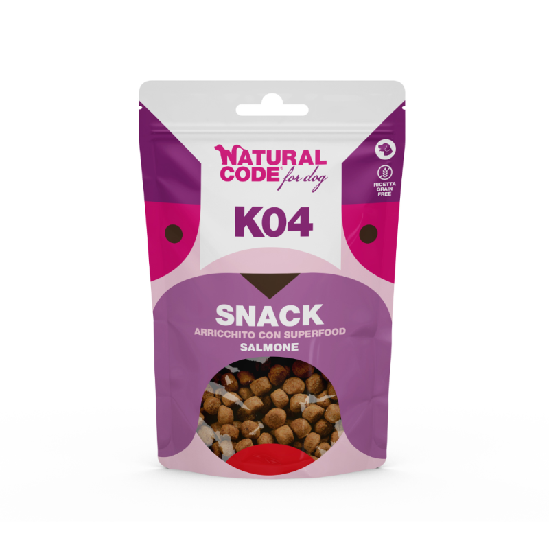 Natural Code - Snack Bites per Cani con Superfood 120g