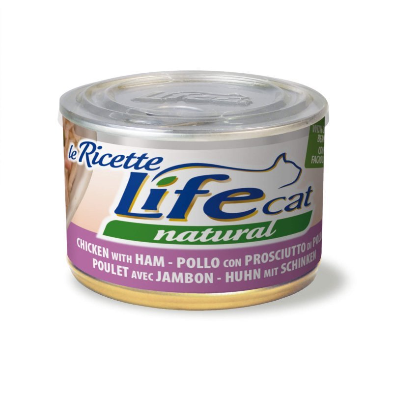 Life - Lattine Natural Tonno Umido per Gatti Adulti 150g
