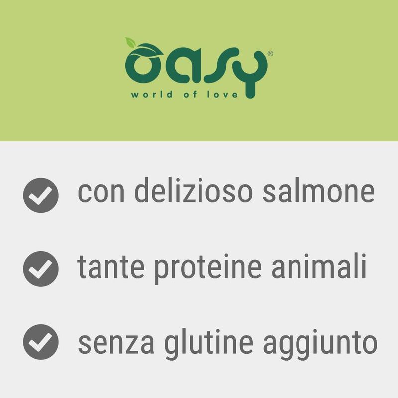 Oasy - Bocconcini in Salsa per Gatti Anziani Bustina Umido Mature & Senior 85g