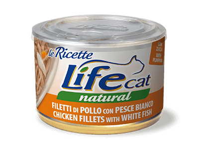 Life - Lattine Natural Tonno Umido per Gatti Adulti 150g