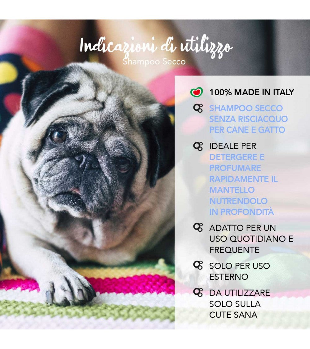 Yuup! - Shampoo a Secco Senza Risciacquo per Cani e Gatti 150 ml