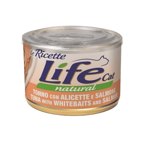 Life - Lattine Natural Tonno Umido per Gatti Adulti 150g