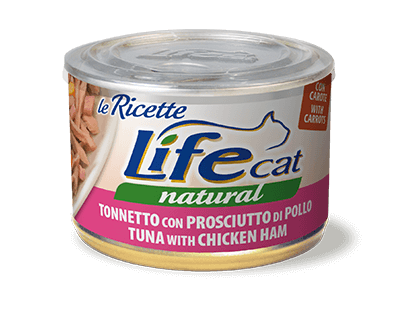 Life - Lattine Natural Tonno Umido per Gatti Adulti 150g