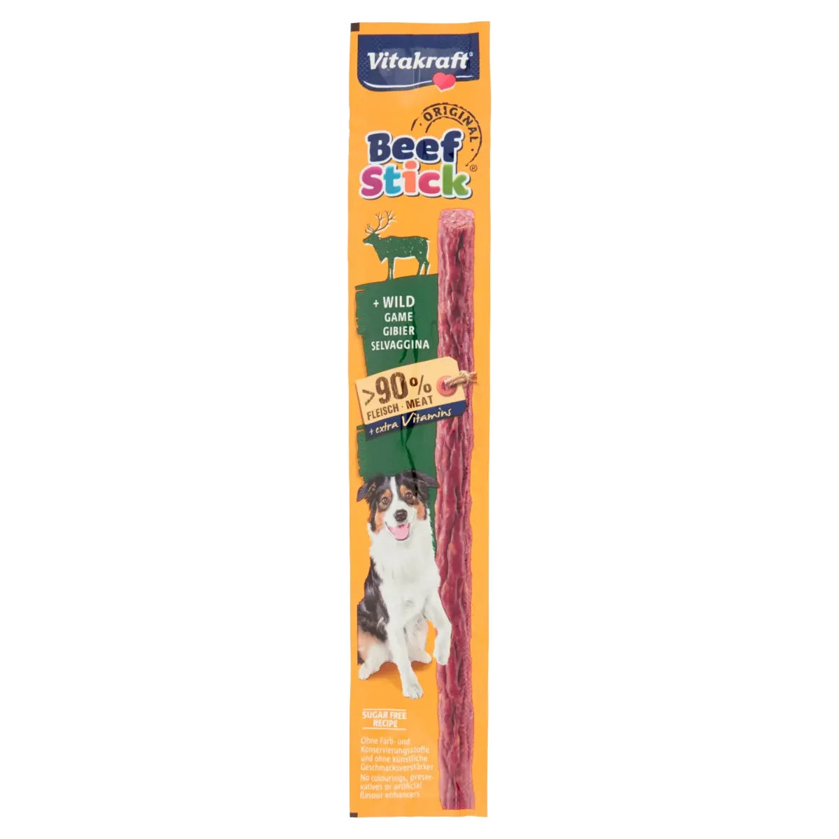 Vitakraft - Beef Stick Snack con Carne per Cani 10g