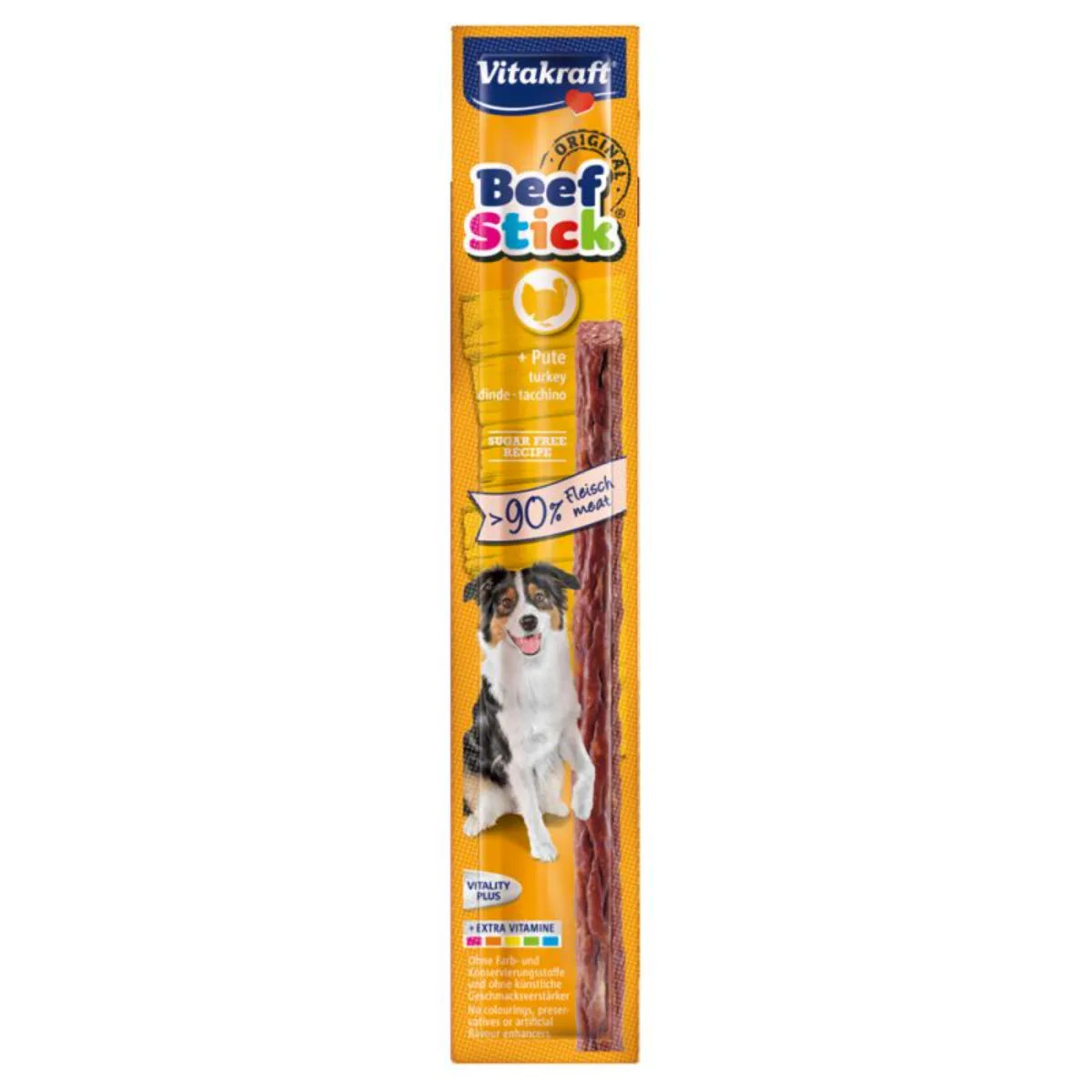 Vitakraft - Beef Stick Snack con Carne per Cani 10g