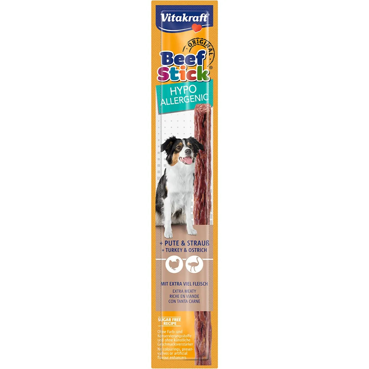 Vitakraft - Beef Stick Snack con Carne per Cani 10g