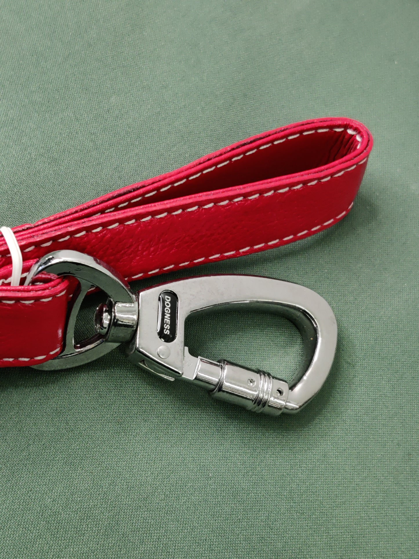 Ferribiella - Guinzaglio in Vera Pelle Made in Italy per Cani