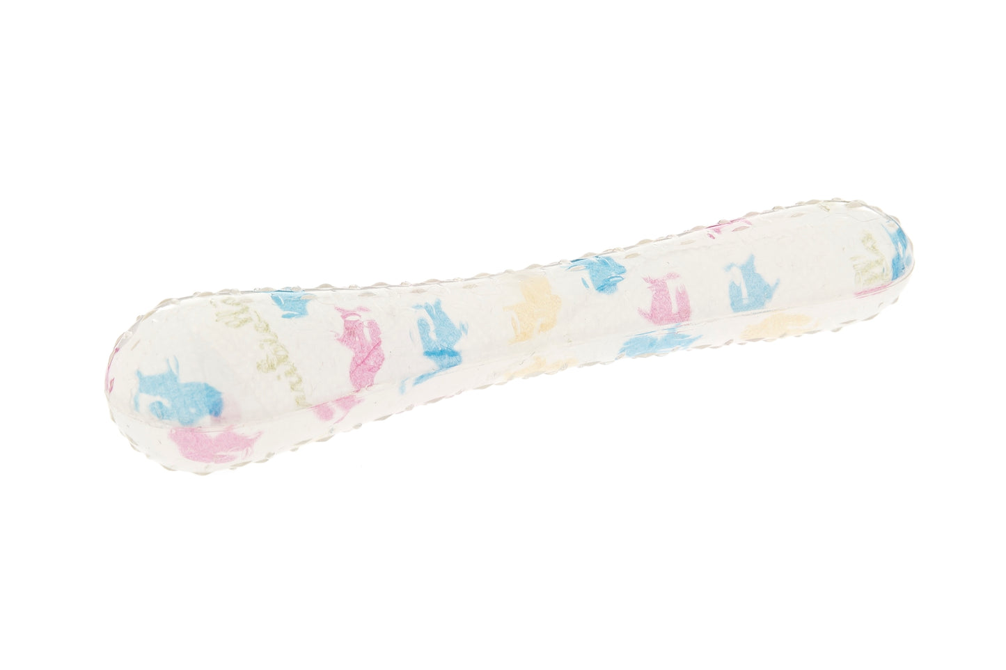 Ferribiella - Gioco Baby Stick e Osso Riportino in TPR per Cani Cuccioli 15 cm