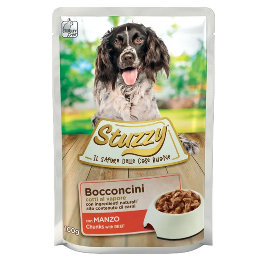 Stuzzy - Busta Umido in Bocconcini per Cani 100g