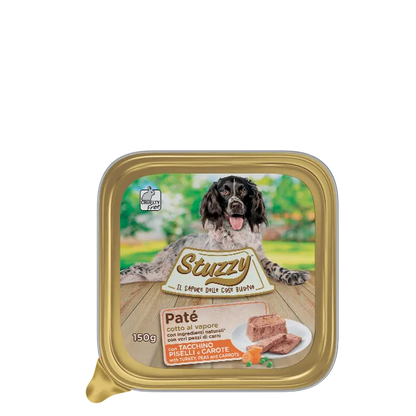 Stuzzy - Umido Patè per Cani Adulti Vaschetta Patè Classici 150g