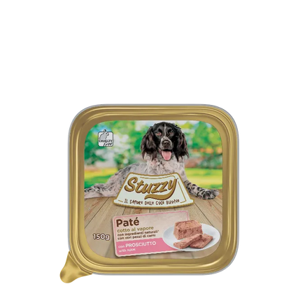 Stuzzy - Umido Patè per Cani Adulti Vaschetta Patè Classici 150g