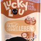 Lucky Lou - Buste di Umido Premium in Brodo per Gatti Adulti Senza Cereali e Glutine 125g