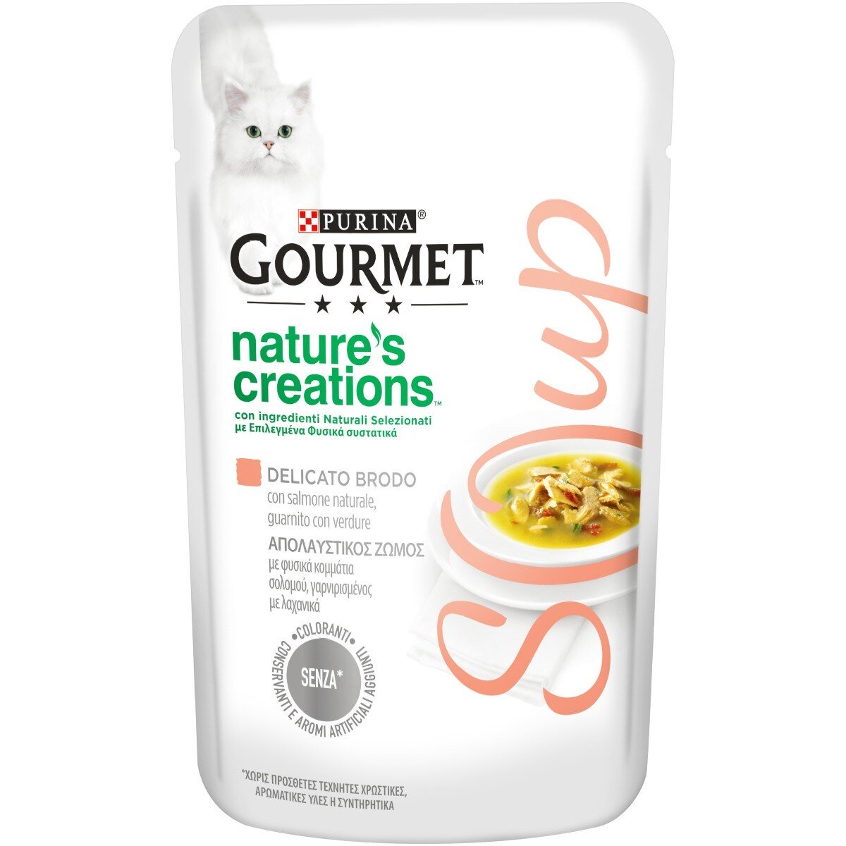 Gourmet - Zuppe con Pezzetti per Gatti Nature's Creations Soup 40g