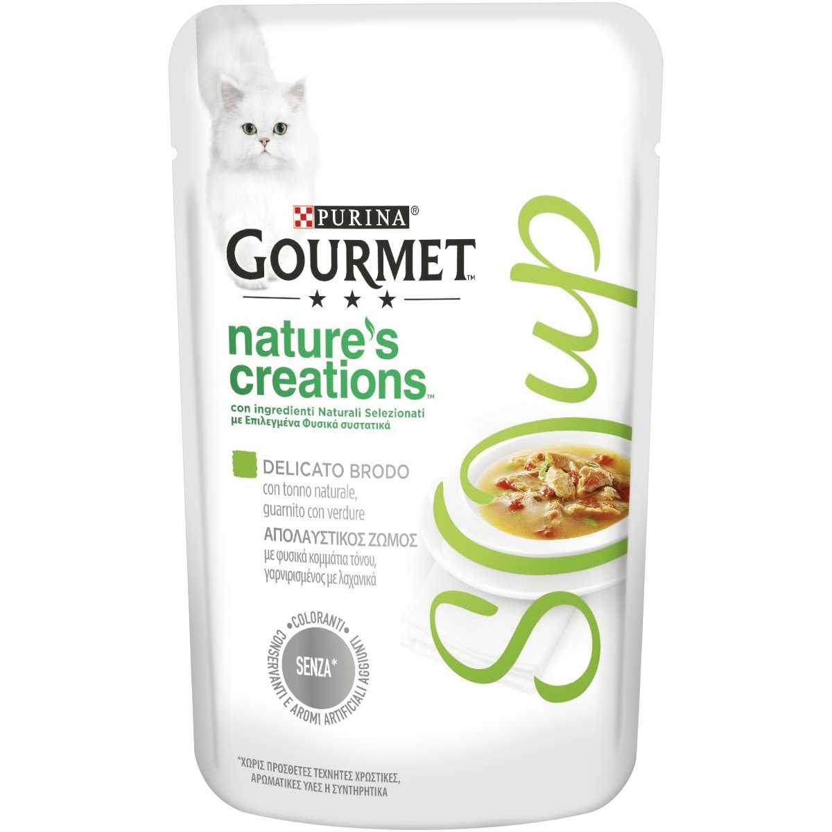 Gourmet - Zuppe con Pezzetti per Gatti Nature's Creations Soup 40g