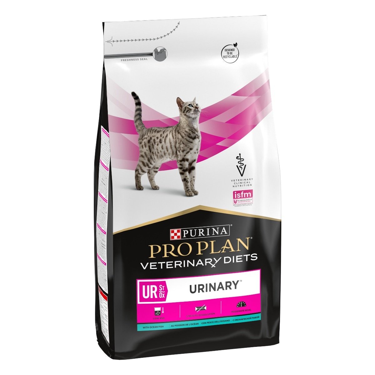 Purina - Crocchette al Salmone per Gatti con Patologie alle Vie Urinarie Veterinary Diets Feline Urinary