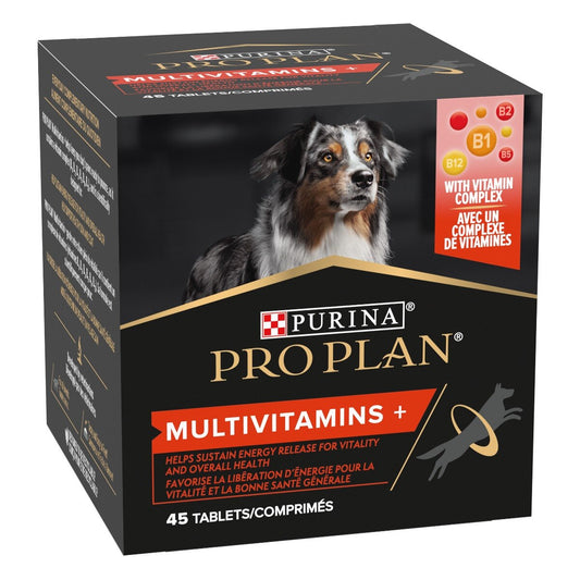 Purina - Integratore Multivitaminico Pro Plan Supplements Multivitamins+ Cane 45 compresse