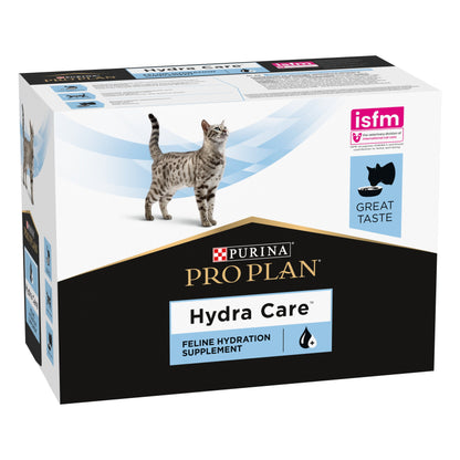 Purina - Multipack Bustine Super Idratanti in Gel per Gatti che bevono poco Pro Plan Veterinary Hydra Care 10 x 85g
