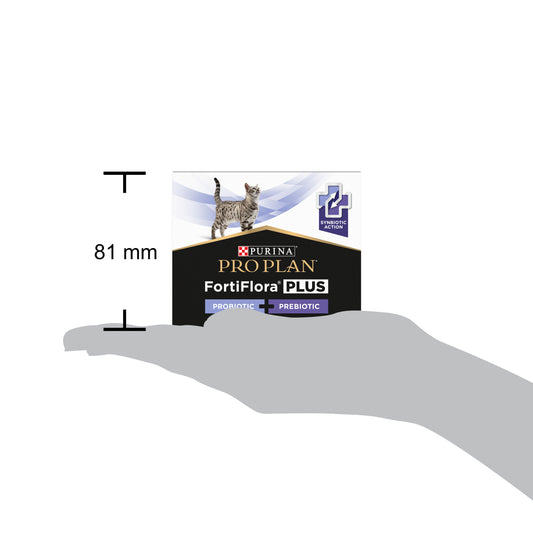 Purina - Fortiflora Plus Gatto Probiotico + Prebiotico Pro Plan Symbiotic 30 Pezzi