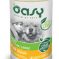 Oasy - Patè One Protein Formula Umido Monoproteico Senza Cereali Grain Free per Cani Adulti  Medium/Large 400g