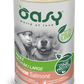Oasy - Patè One Protein Formula Umido Monoproteico Senza Cereali Grain Free per Cani Adulti  Medium/Large 400g