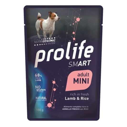 Prolife - Buste di Umido per Cani Adulti Smart 100g