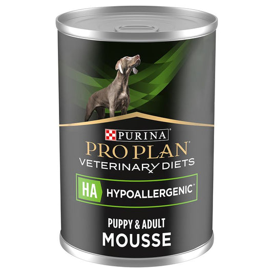 Purina - Mousse HA Hypoallergenic per Cani Intolleranti e Allergici 195g