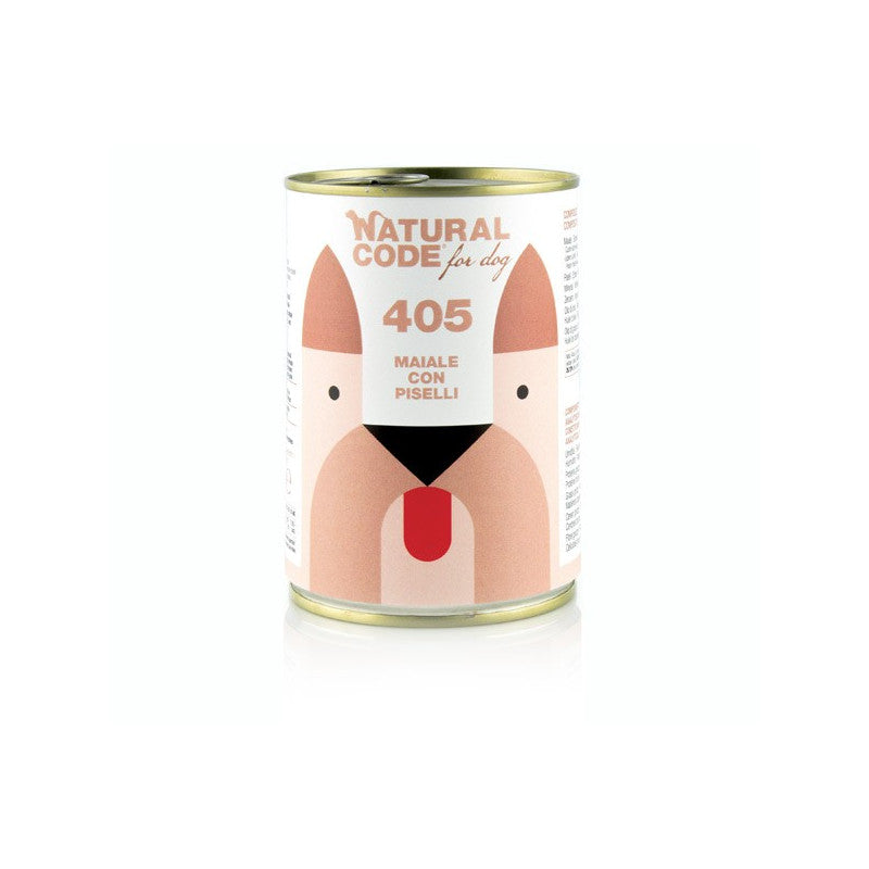 Natural Code - Lattine di Umido Senza Glutine per Cani Adulti 400g