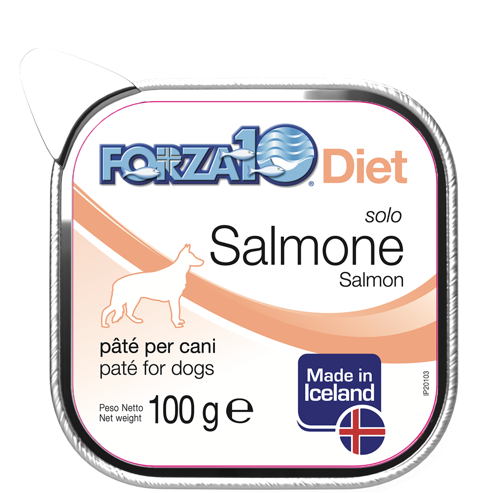 FORZA10 - Scatolette Patè MONOPROTEICHE per Cani Solo Diet 100g