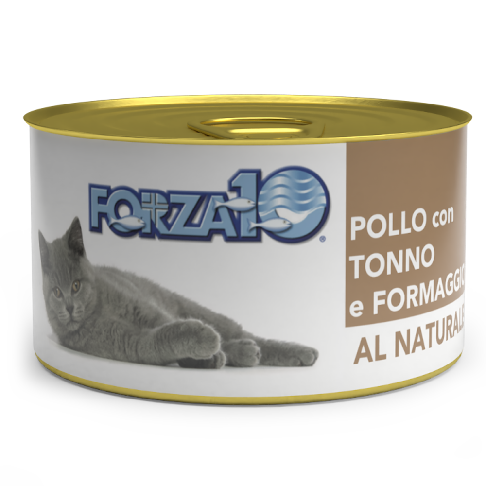 Forza10 - Lattine per Gatti Dieta Casalinga al Naturale Umido Gatto 75g