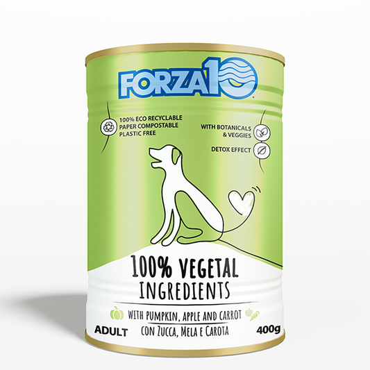 Forza10 - Lattina Vegetale complementare per cani 100% Vegetal Maintenance 400g