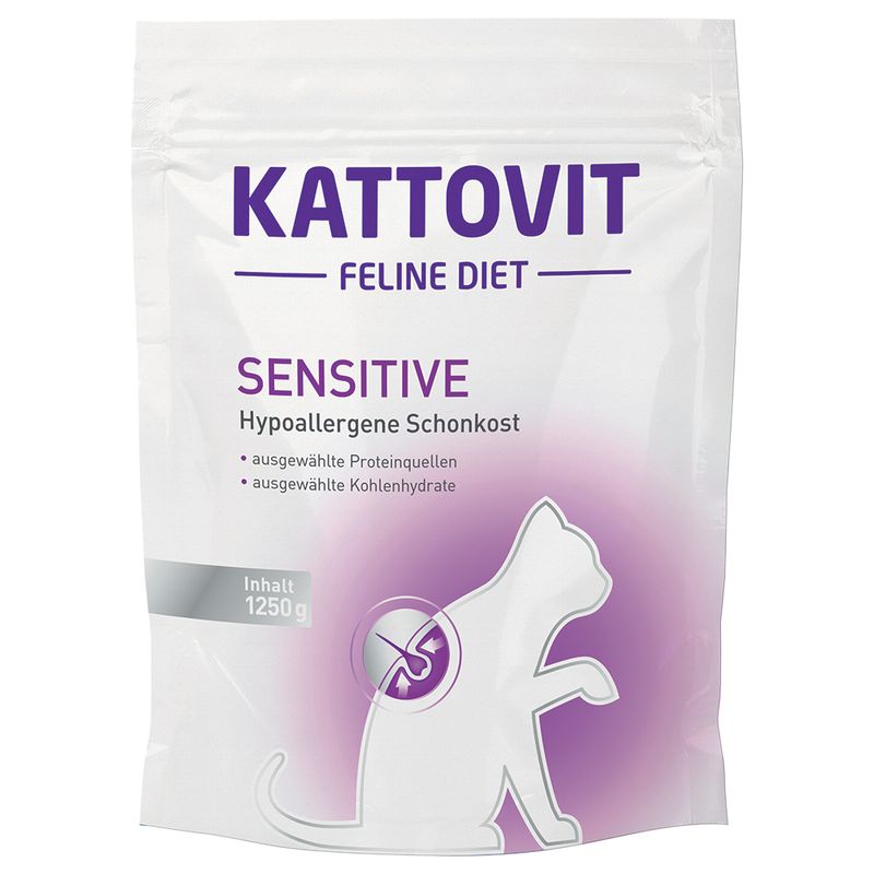 Kattovit - Crocchette per Gatti con Intolleranze Alimentari Sensitive Grain Free