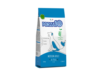 Forza10 - Crocchette al Pesce per il Mantenimento Cani di Taglia Media Adult Maintenance 12,5 Kg