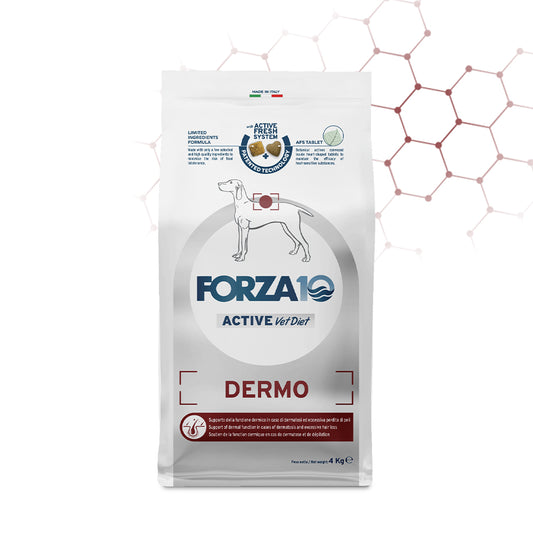 Forza10 - Crocchette per Cani con Disturbi alla PELLE Dermo Active Line