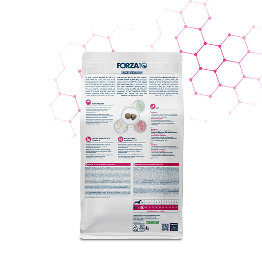 Forza10 - Crocchette per Cani di Piccola Taglia con Disturbi Intestinali Intestinal Active Vet Mini/Toy 1,5 Kg