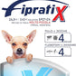Formevet - Fipratix Antiparassitario Spot-on per Cani Fipratix 4 Pipette contro Pulci, Zecche, Flebotomi e Zanzare