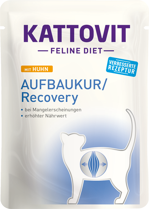 Kattovit - Buste di Umido per Gatti in Convalescenza Recovery Pollo 85g