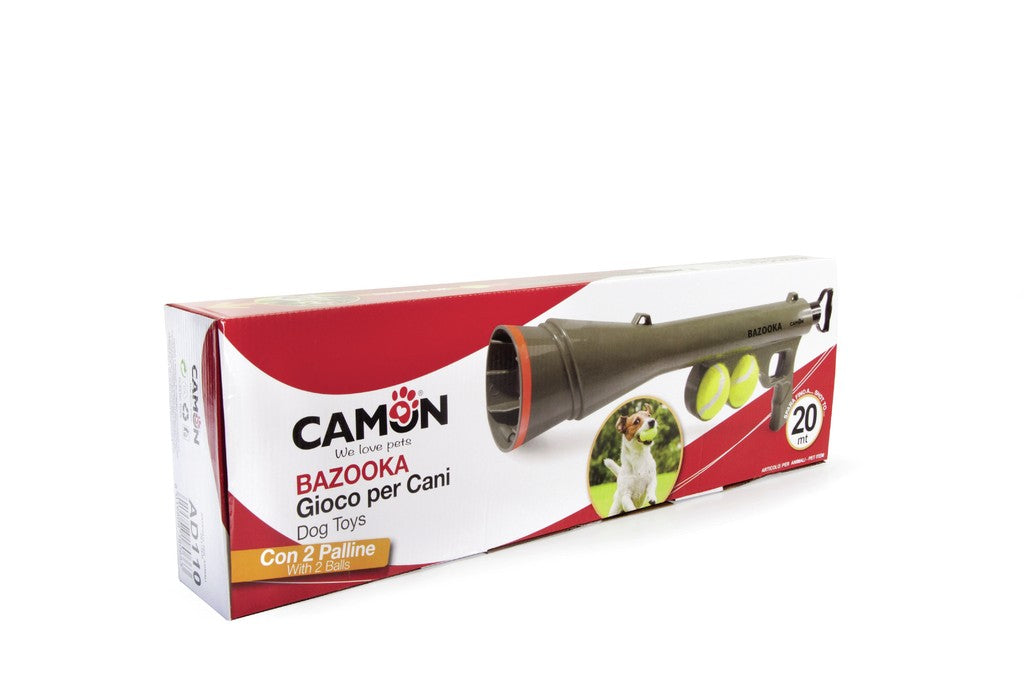 Camon - Gioco Bazooka Lancia Palline da Tennis per Cani