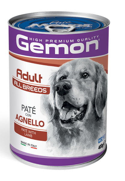 Gemon - Plateau Patè per Cani Adulti High Premium Quality 24x400g