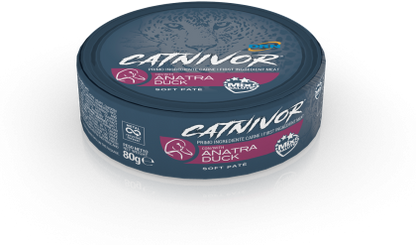 Catnivor - Alimento Umido Completo per Gatti Adulti in Soft Patè DNR 80g