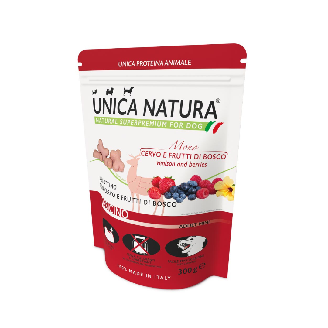 biscotto cane, biscotti cane, biscotti monoproteici per cani, snack monoproteico cane, biscotti cane taglia piccola, snack per cani Toy, snack per cani Mini, biscotti per cani di piccola taglia, biscotti cane monoproteici 300 g, snack senza coloranti per cani, snack senza conservanti artificiali cane, biscotti facilmente masticabili cane, Unica Natura cane