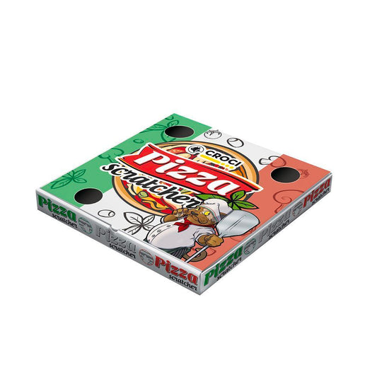 Croci - Tiragraffi Doppio a forma di Cartone per la Pizza Love Pizza Tiragraffi per Gatti