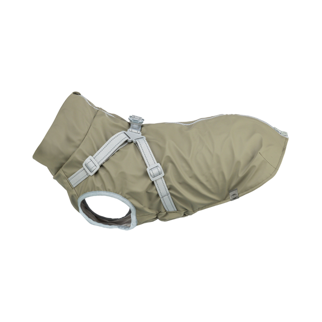 cappottino cane, impermeabile cane, Trixie Pontis Rain, cappottino cane Trixie, cappottino cane con pettorina, Trixie Pontis Rain cane, cappottino impermeabile cane, cappottino pioggia cane, cappottino cane con pettorina integrata, impermeabile cane con pettorina, cappottino cane riflettente, cappotto cane pioggia, abbigliamento cane Trixie, cappottino cane regolabile, giacca impermeabile cane