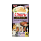 churu luxury gatto, snack cremoso gatto premium, churu 4x14g gatto, crema gatto snack, premio gatto churu, inaba ciao
